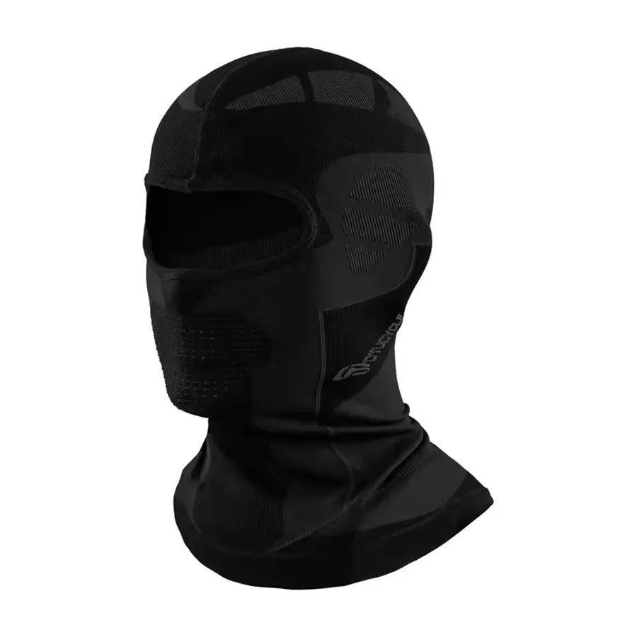 Cagoule thermique d'hiver sous casque, coupe-vent, couleur Noir