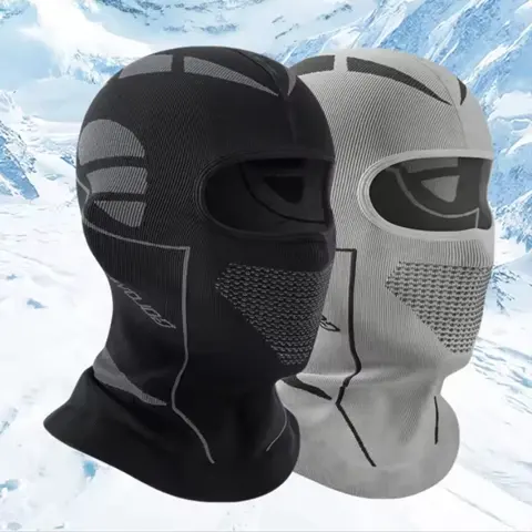 Cagoule thermique d'hiver sous casque, coupe-vent