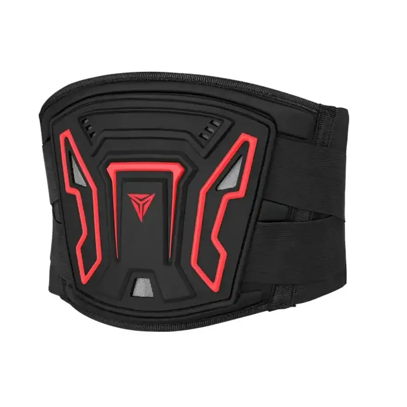 Ceinture lombaire moto MOTOWOLF avec plaque de maintien, couleur Rouge