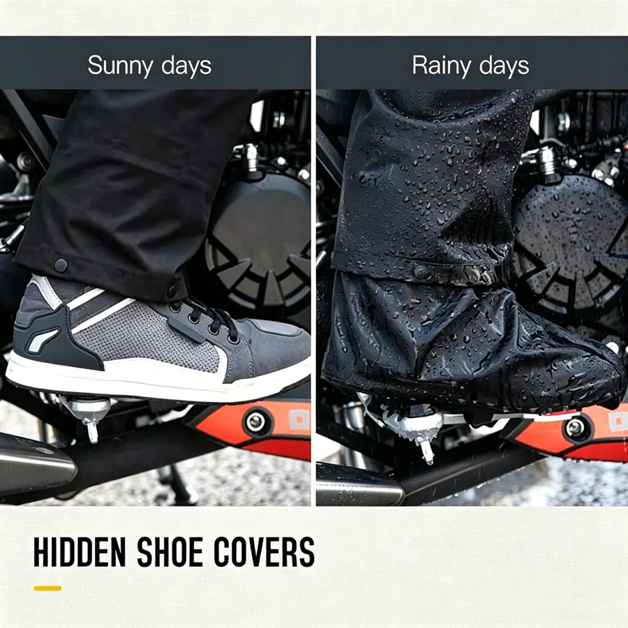 Ensemble de pluie moto SULAITE (veste + pantalon), photo 5