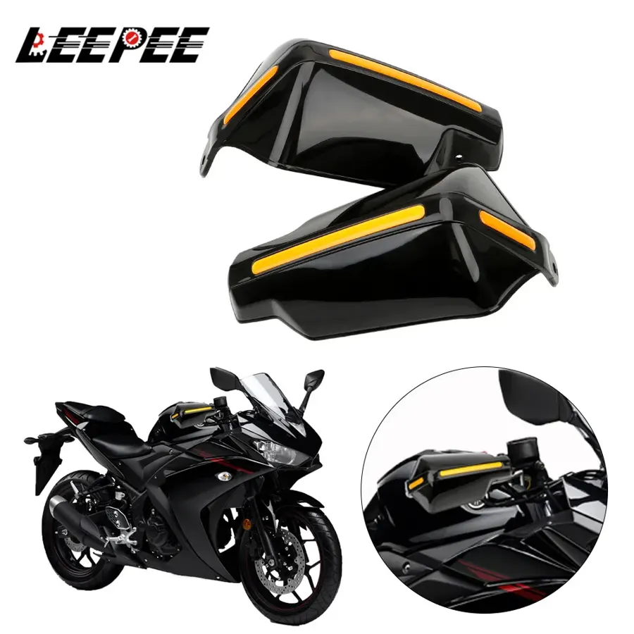 Protège-mains moto universels en polycarbonate