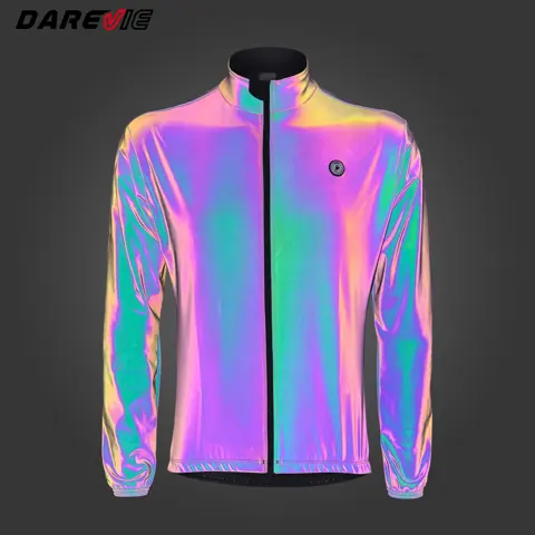 Veste vélo imperméable réfléchissante DAREVIE, homme et femme